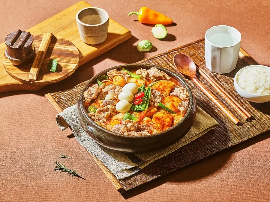우삼겹 닭도리탕 메뉴 이미지